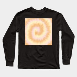 Yellow and Orange Tie Dye Long Sleeve T-Shirt